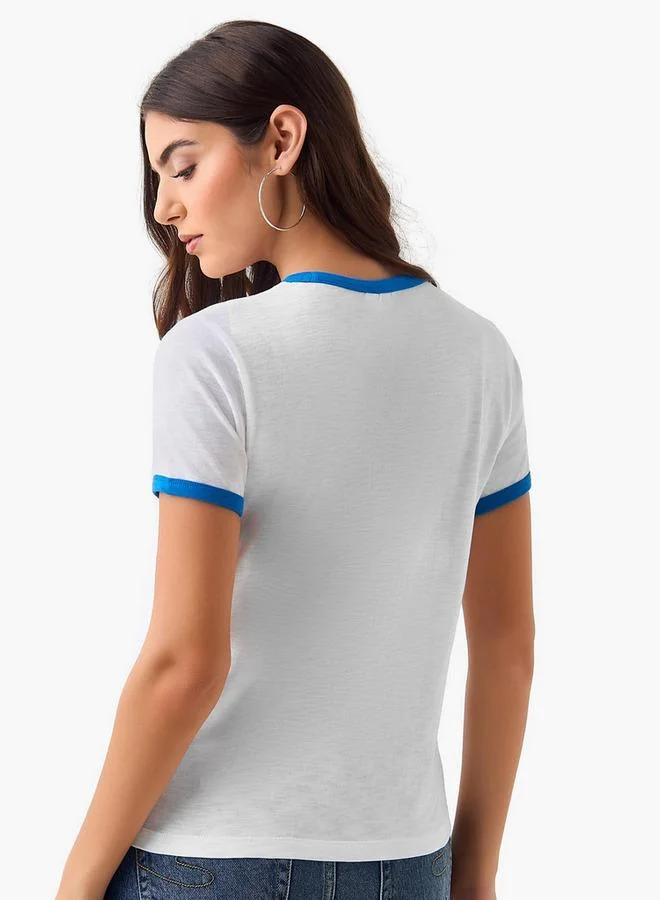 لي كوبر Lee Cooper Cotton T-shirt with Print